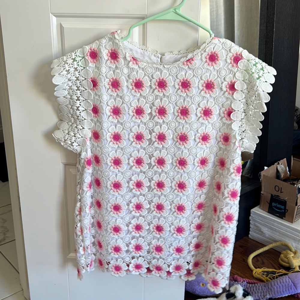 Lace Crochet blouse